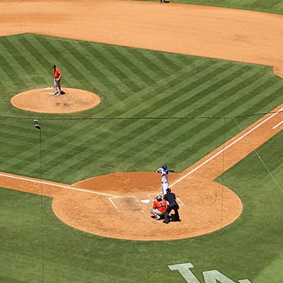 ドジャース観戦