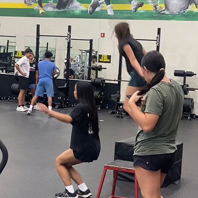 GYMでトレーニング